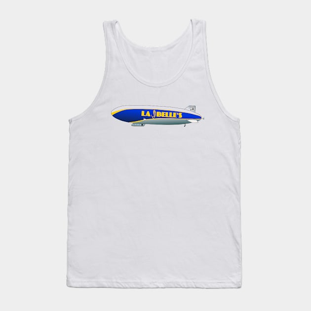 Blimp Tank Top by LaBelle's Barber Parlor